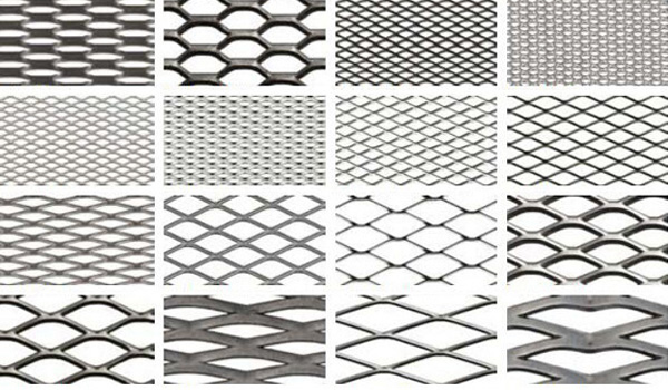 Types of expanded store metal mesh